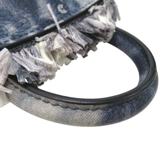 Christian Louboutin Paloma shoulder bag Navy Blue leather - Picture 4 of 8